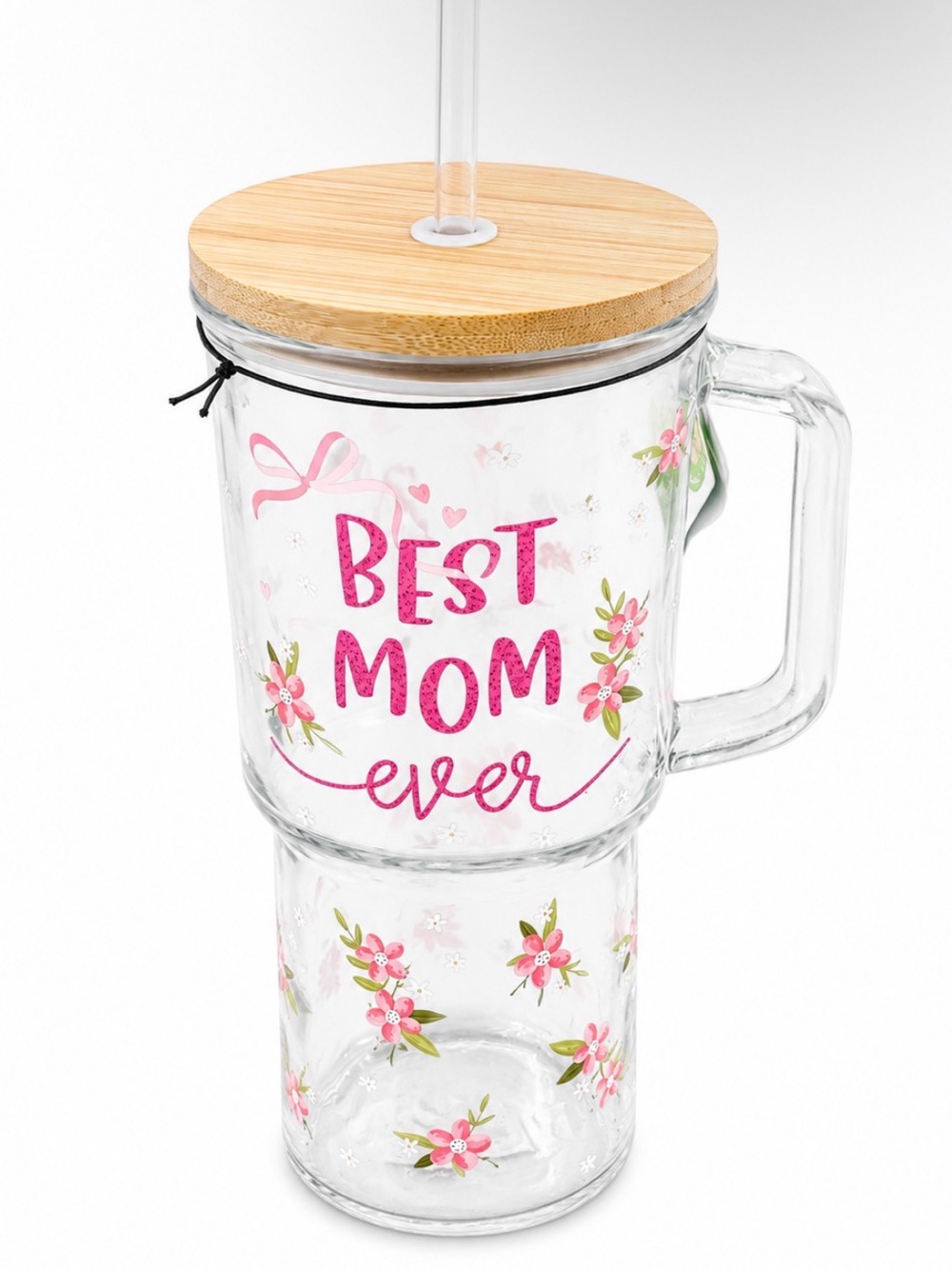 The Izzy Glass Best Mom Ever Travel Mug - NWT